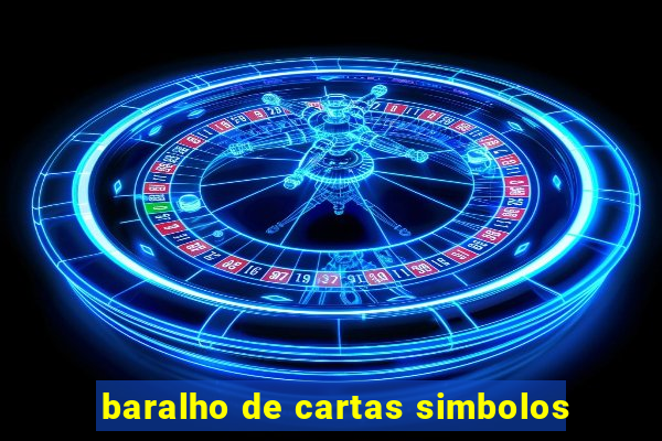 baralho de cartas simbolos